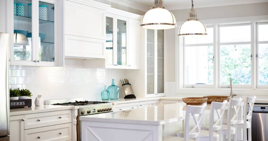 white kitchen